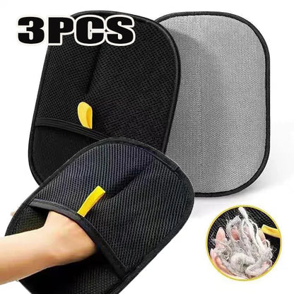 Pet Hair Cleaning And Collection Gloves Pet Double-sided Multi-functional Beauty Glove Tool Reduce The Pressure Of Pet Ownership